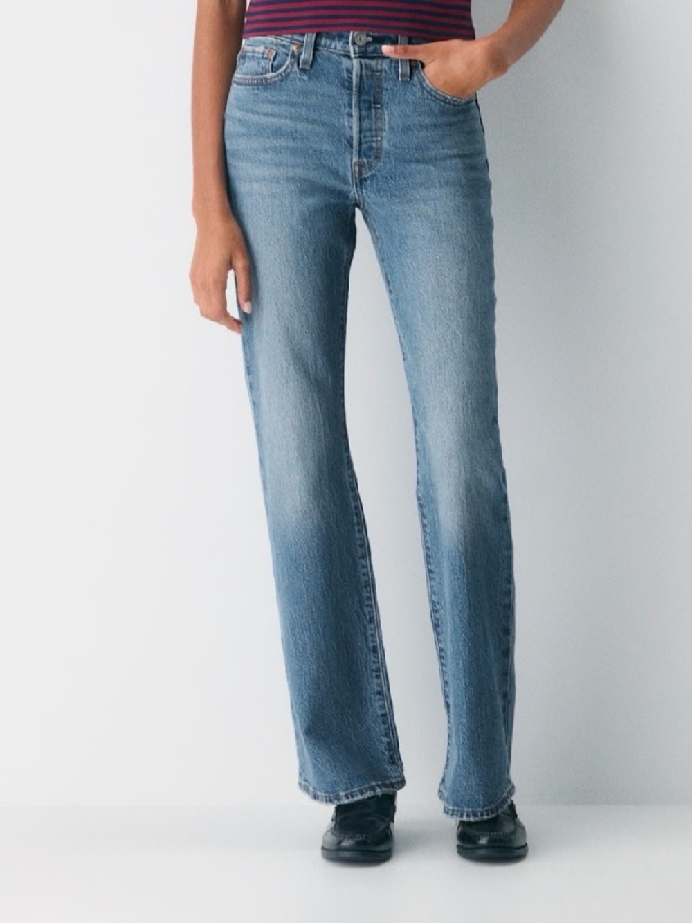 Levi's Women's Boot Cut Jeans - Blue Wash